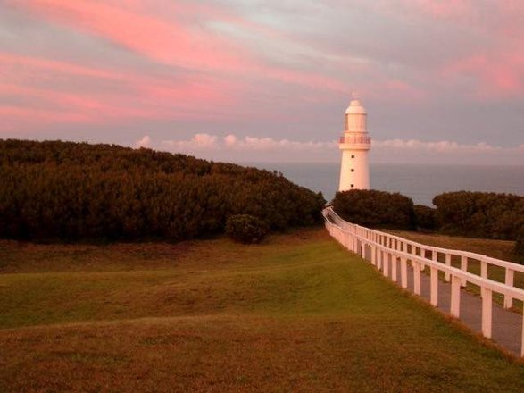 Cape Otway Light house - 30 minutes drive from Johanna river farm and cottages Great Ocean Road Johanna Otways